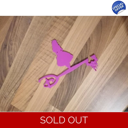 Disney Alice In Wonderland 3D Printed Key ( PINK )